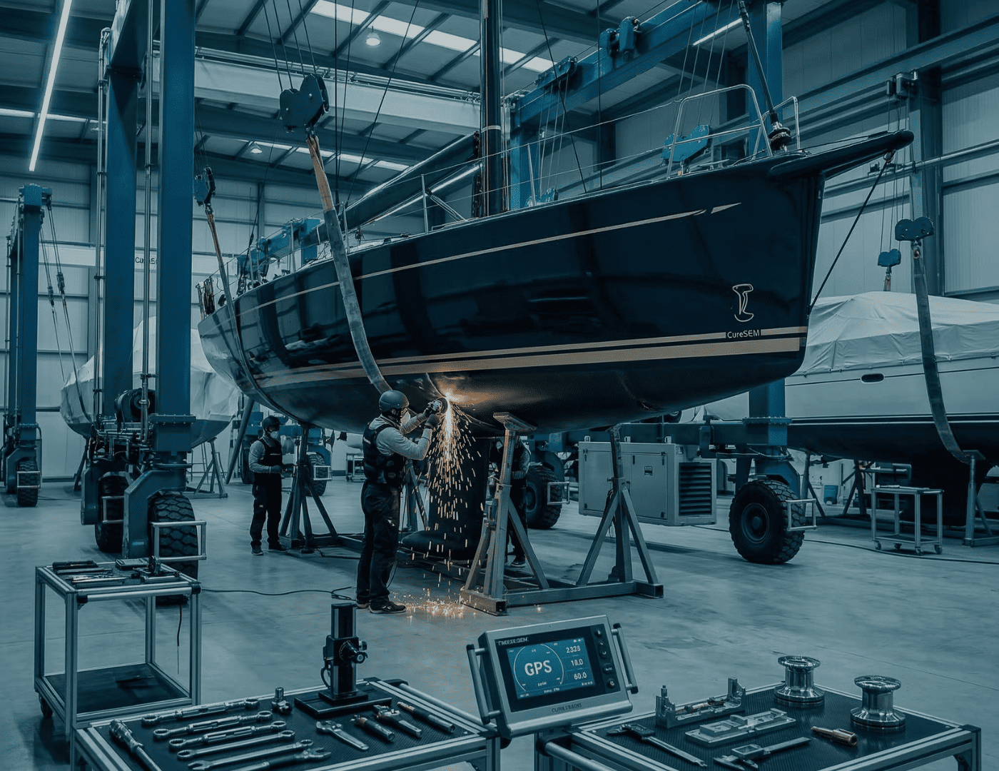 Digital marketing agency services for yacht refit and marine engineering companies